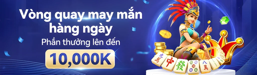 100win33 tặng vòng quay may mắn lên tới 10.000k